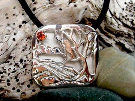 Morning Songbird Pendant