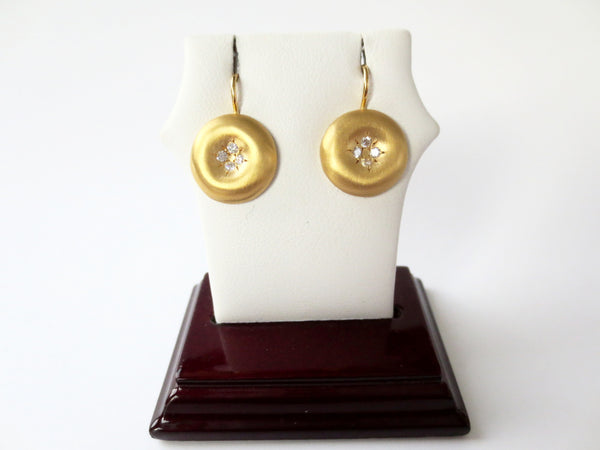 Marika Desert Gold - Ball Earrings