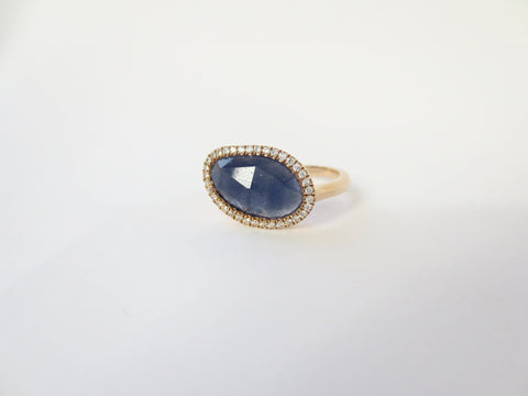 Blue Sapp Ring