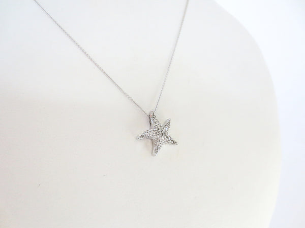 Diamond Starfish Pendant