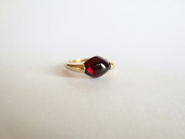 Garnet Cab Ring