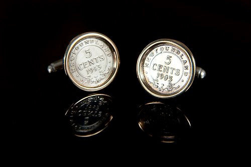 NL Coin Cufflinks