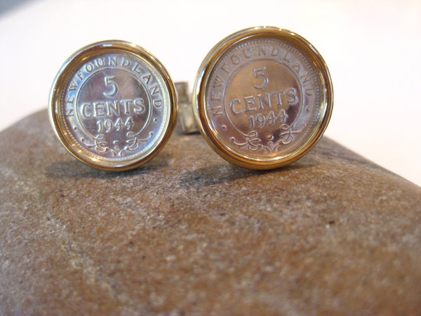 NL Coin Cufflinks
