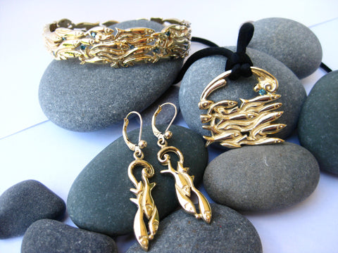 Rolling Capelin Collection- 14k Yellow Gold Set