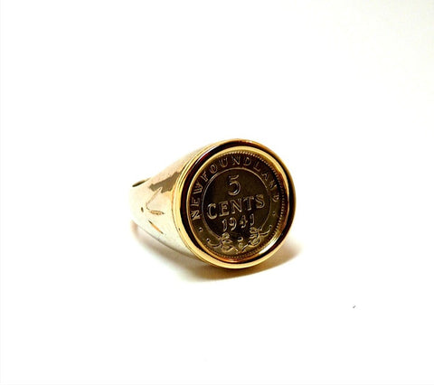 NL 5 Cent Gold Ring