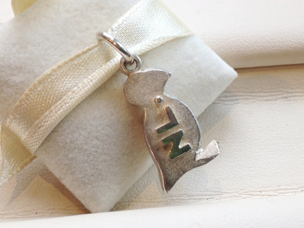 Sterling Puffin Charm