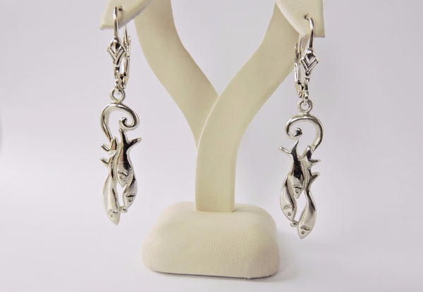 Rolling Capelin Dangle Earrings