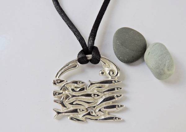 Rolling Capelin Pendant