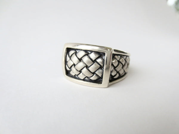 Scott Kay Braided Square Ring