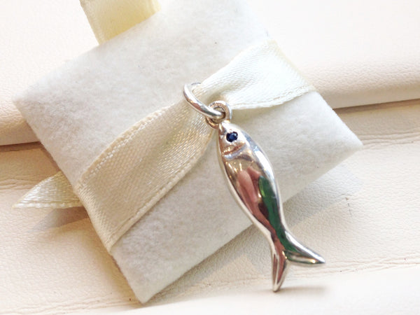 Sterling Dangle Fish