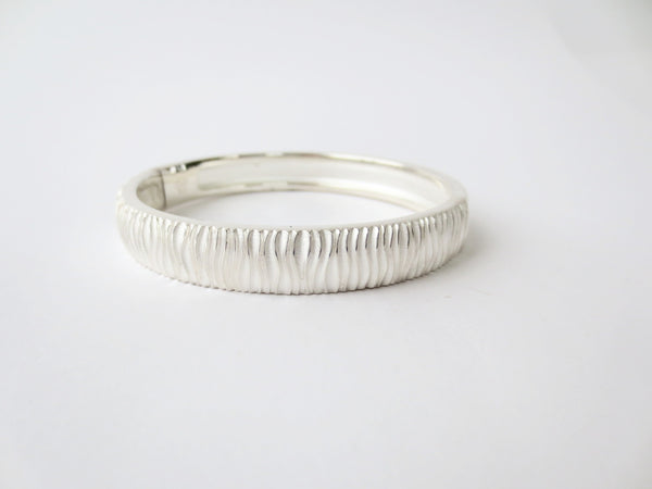 Sterling Wave Bangle